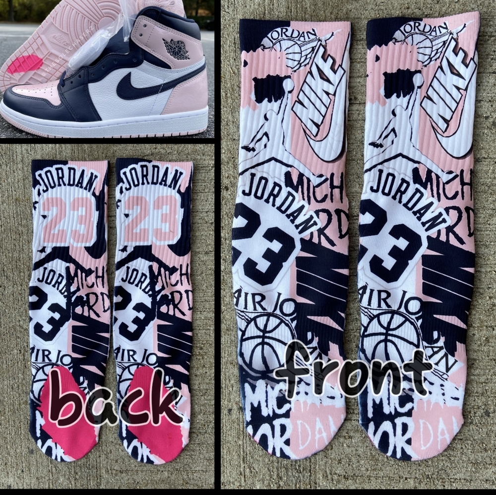 Jordan 1 Bubble gum 1s socks